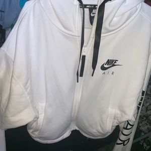 Nike cropped fleece